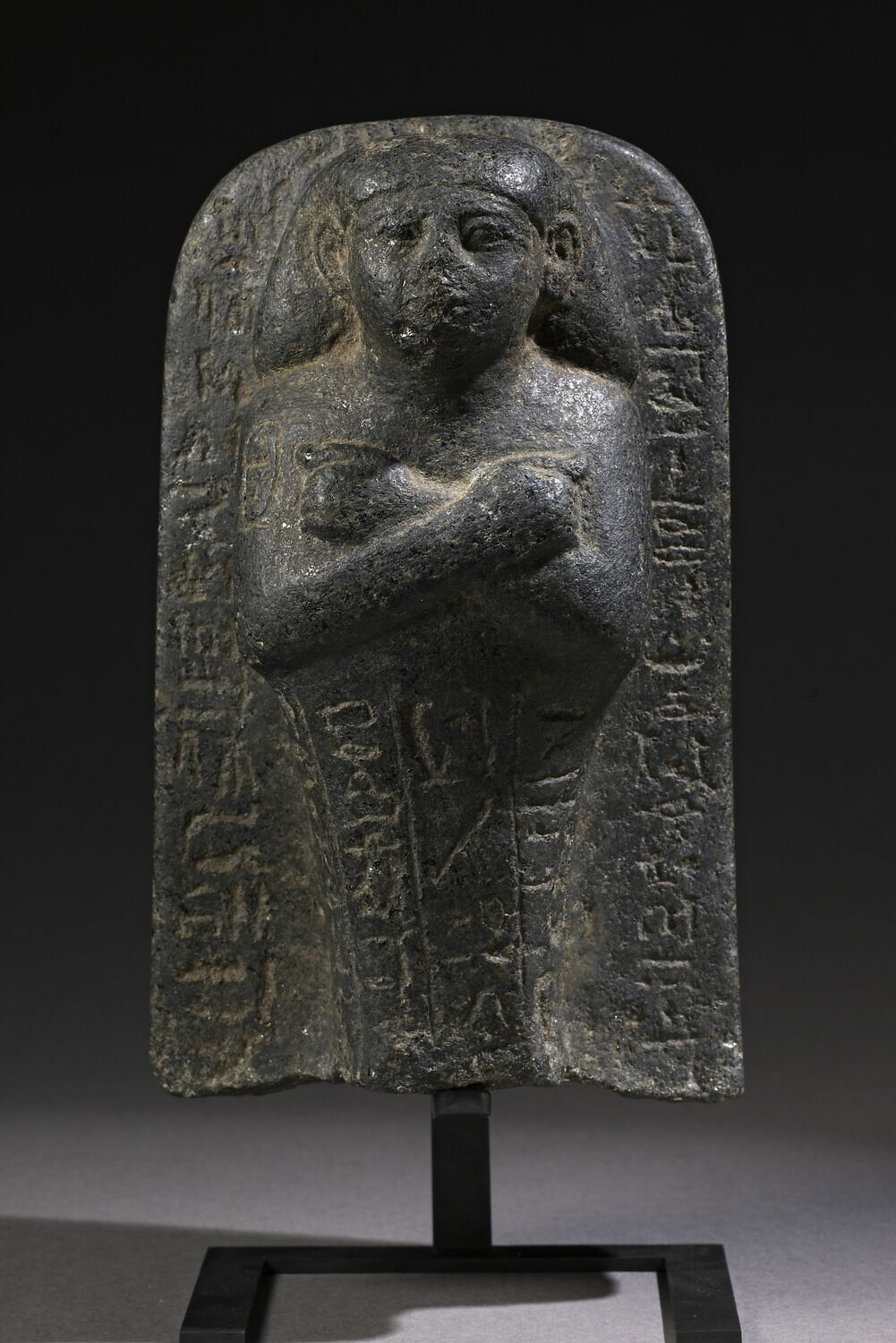 statuette ; stèle, Thoutmosis III (inscription/dédicace/signature) (-1479 - -1425)