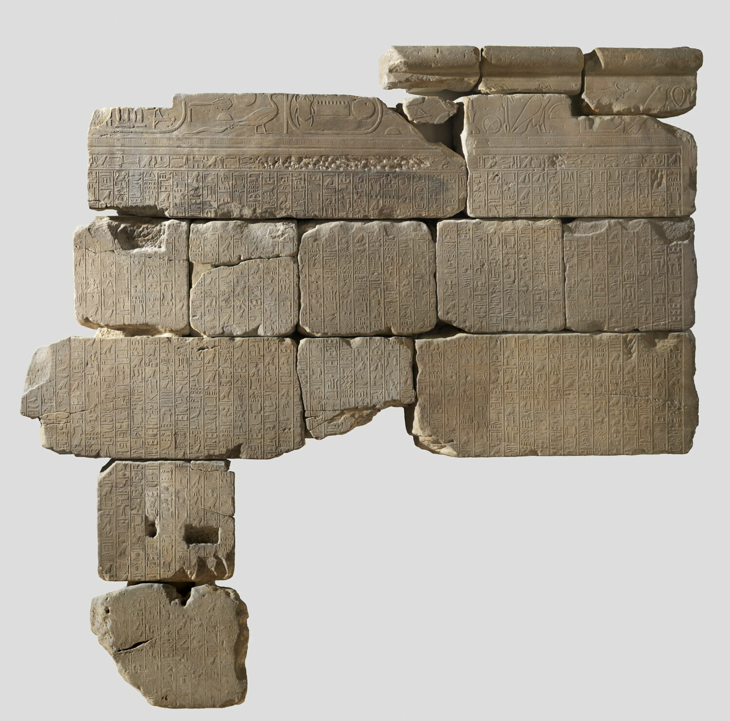 Le mur des annales de Thoutmosis III, Thoutmosis III (inscription/dédicace/signature) (-1479 - -1425)