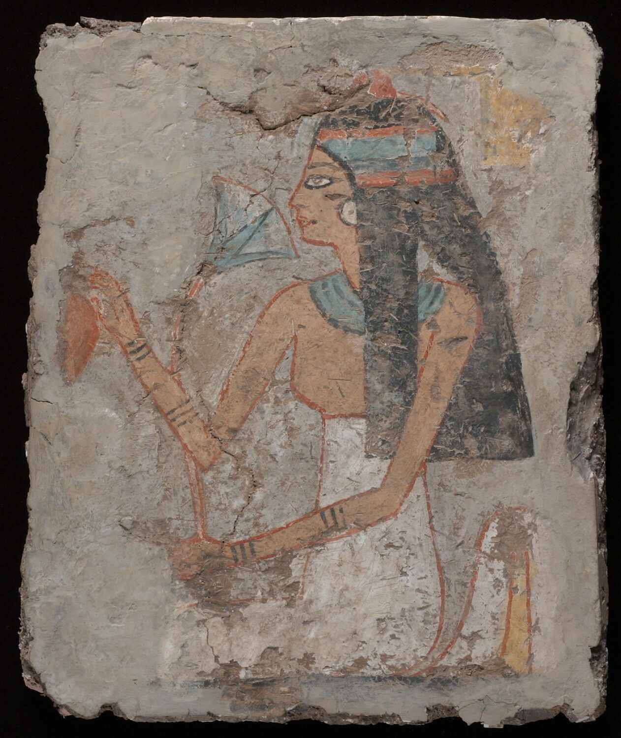 peinture murale, époque ramesside (attribution d'après style) (vers -1295 - -1069)