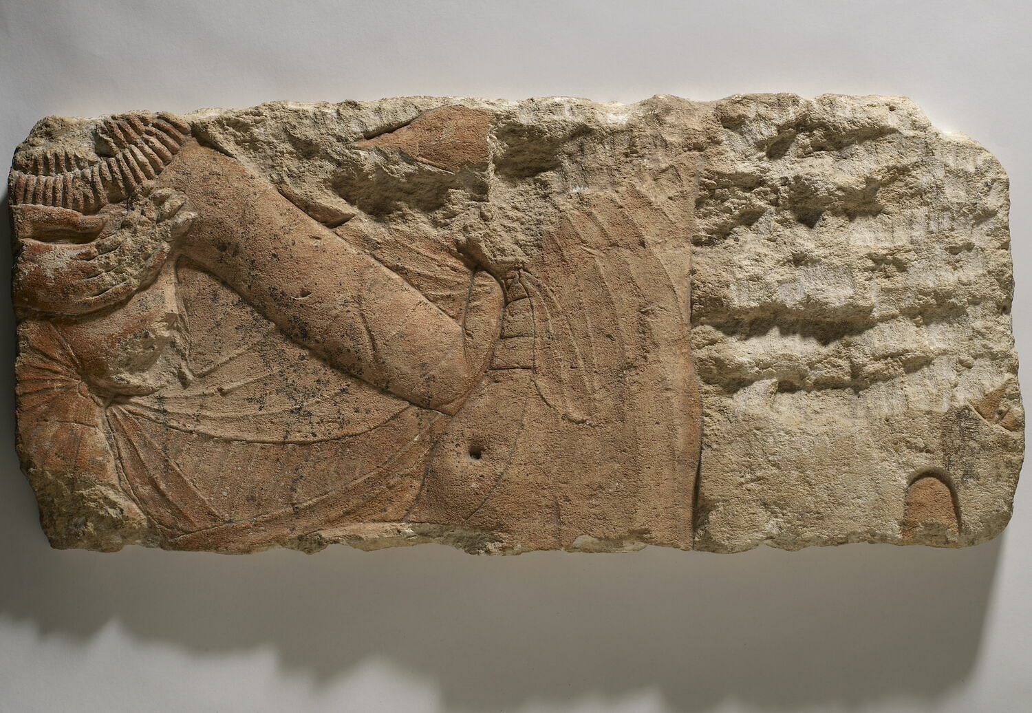 relief mural ; talatate, époque amarnienne (attribution d'après style) (-1349 - -1330)