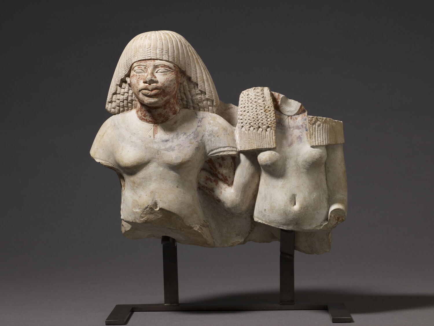 statue de couple, Amenhotep III (-1388 - -1349)