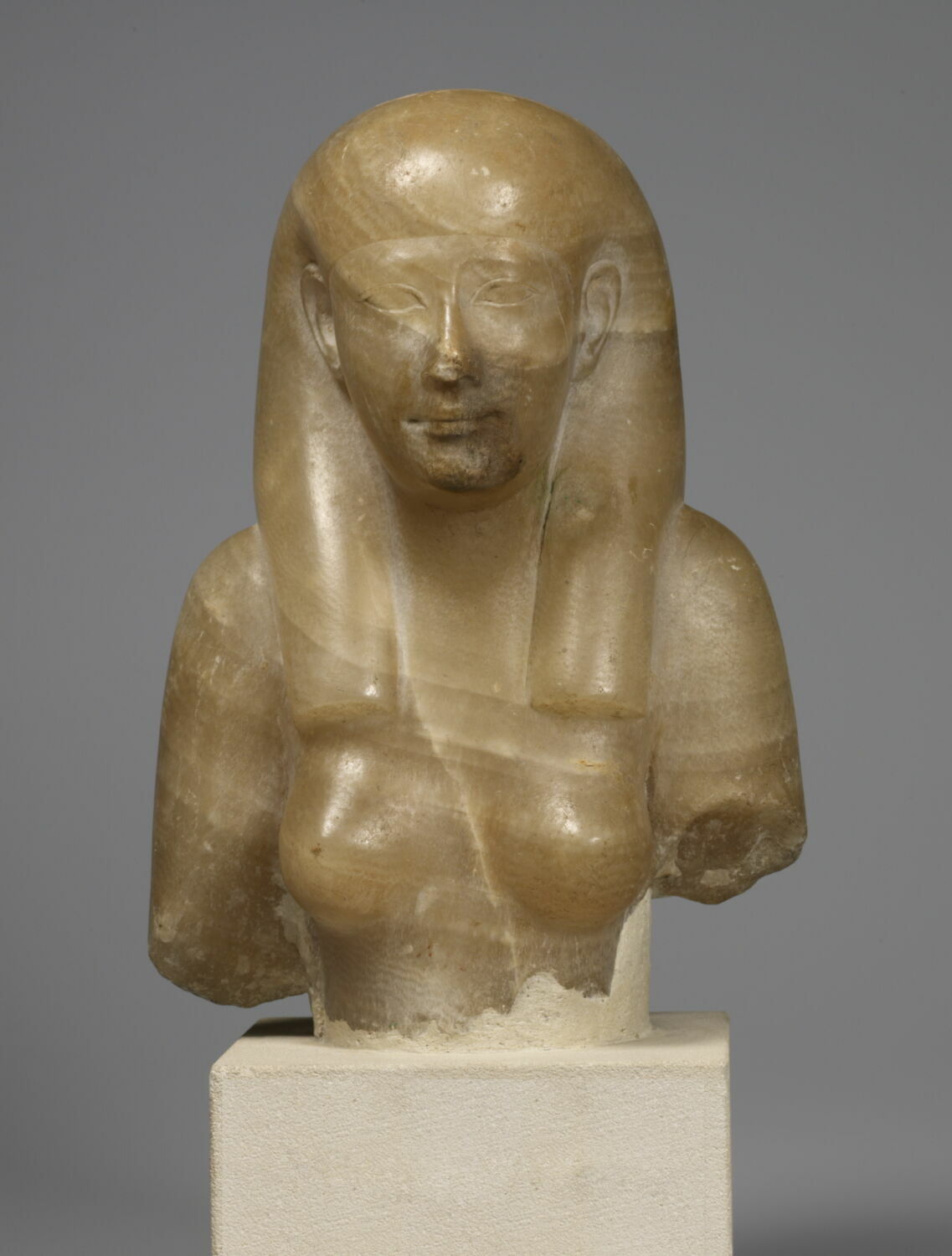 statue, Basse Époque (?) ; époque ptolémaïque (?) (attribution d'après style) (-664 - -30)