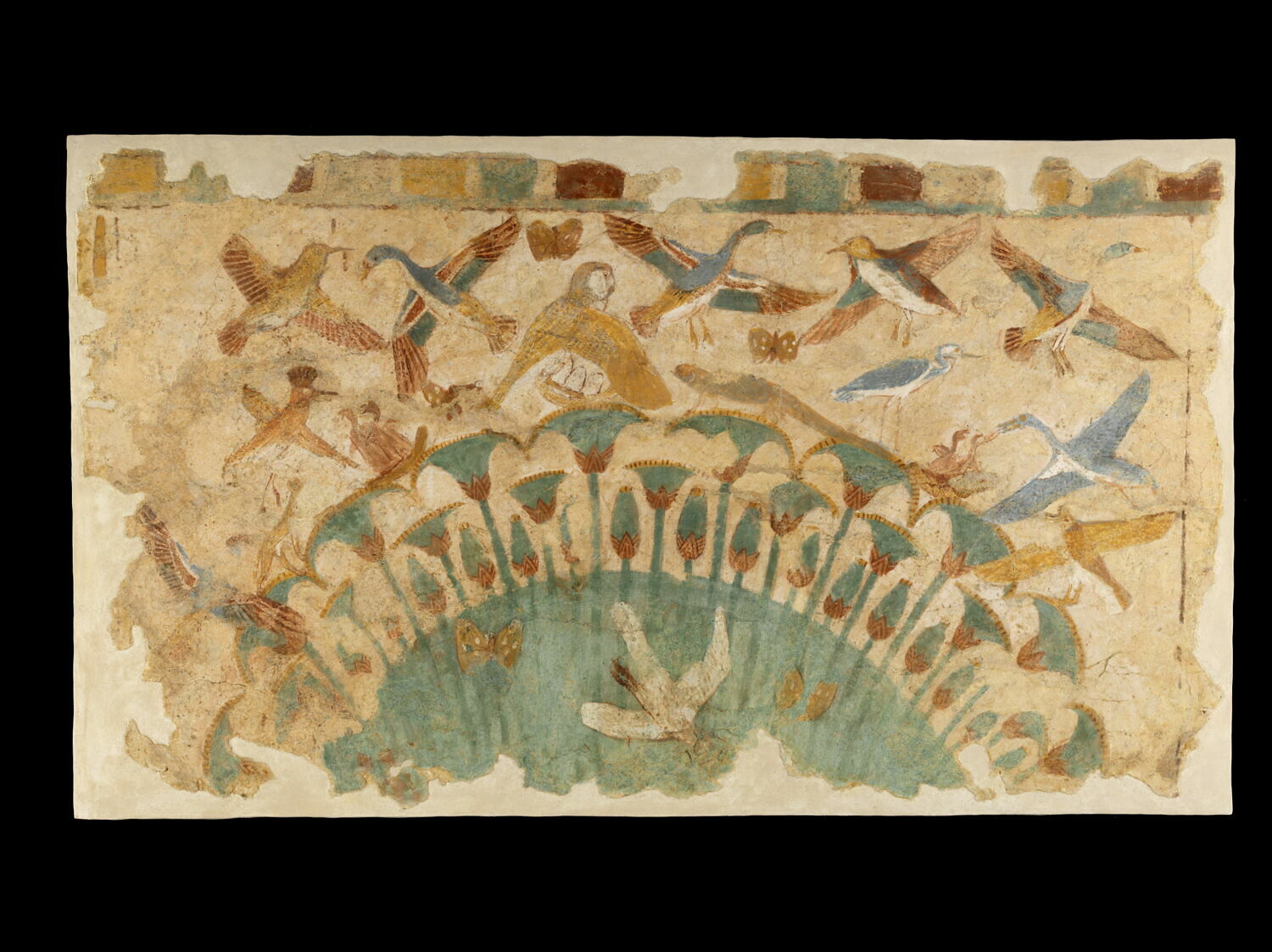 peinture murale, Thoutmosis III ; Amenhotep II (contexte de fouilles) (-1479 - -1398)