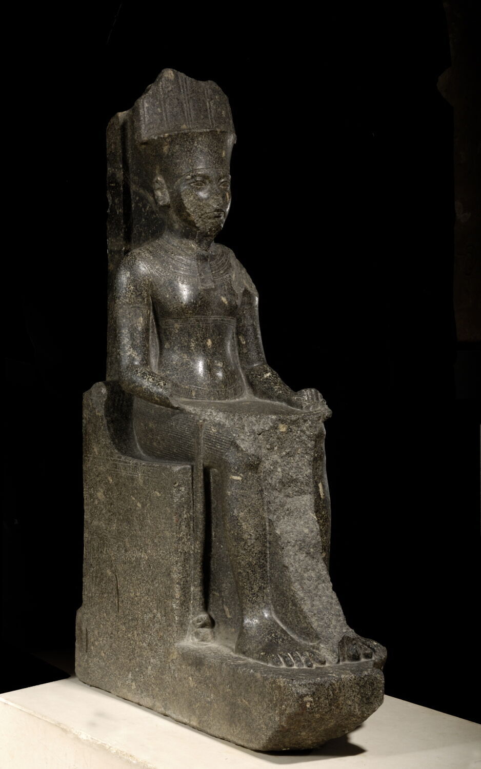 Statue d'Amon protégeant Toutânkhamon, Toutânkhamon (mention de personnage) (-1330 - -1320)