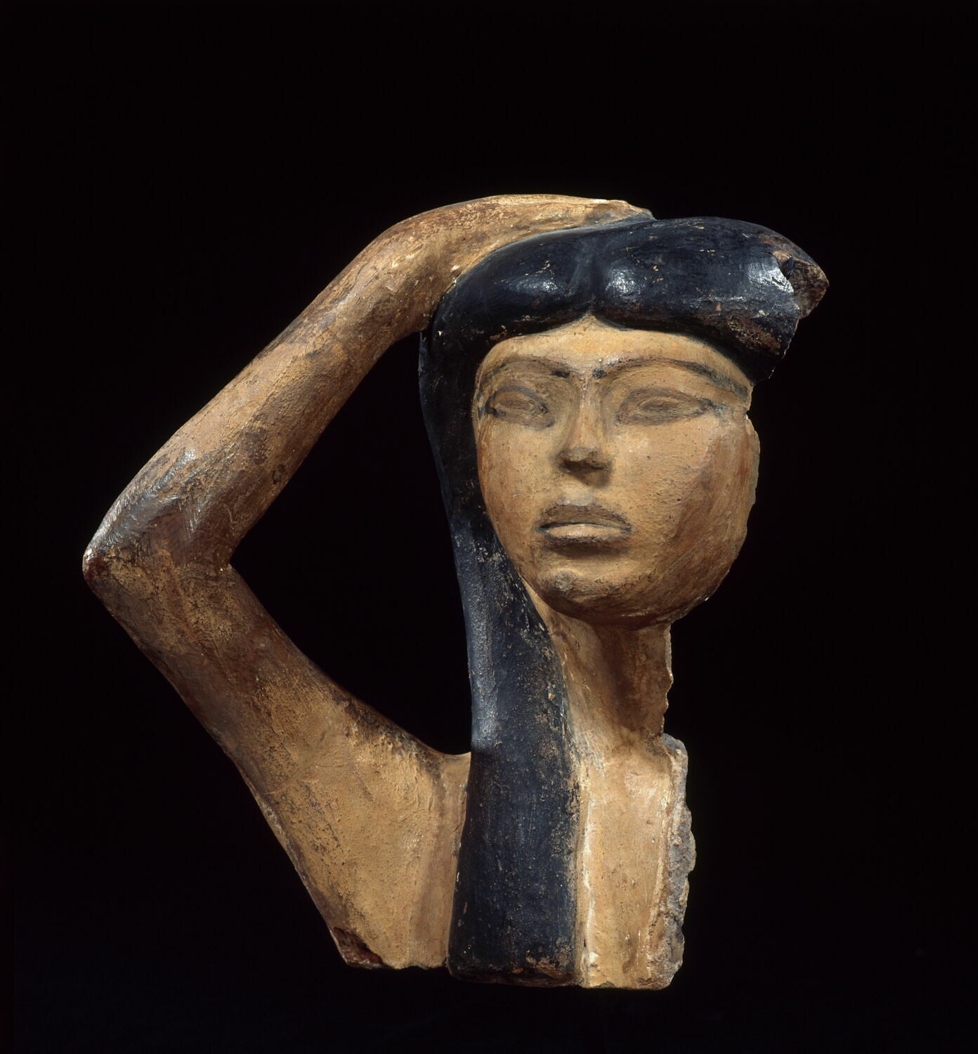 statue de pleureuse, début XVIIIe dynastie (attribution d'après style) (-1539 - -1425)