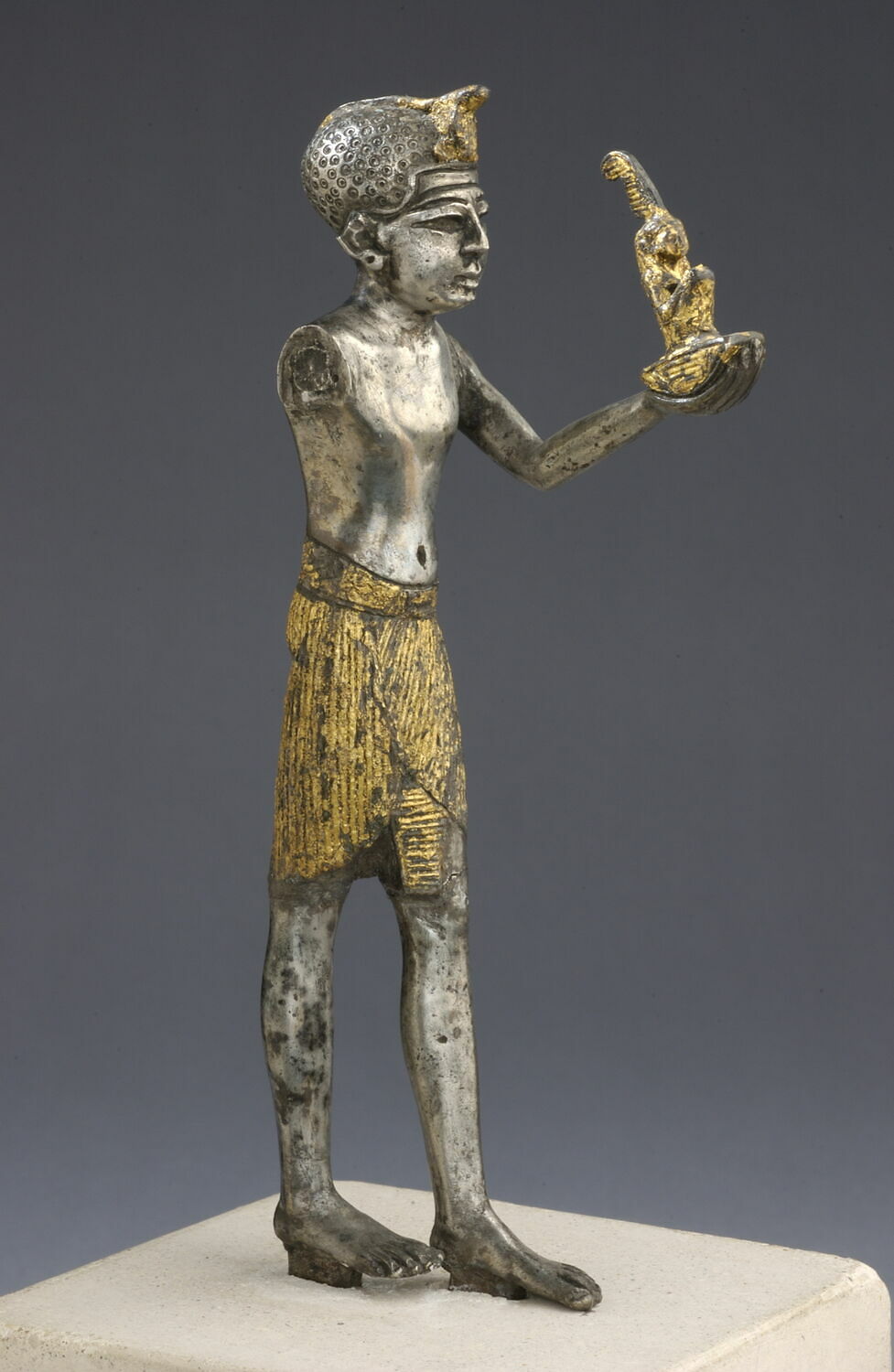 statuette ; figurine, XXIe dynastie ; Séthi I (attribution d'après style) (-1294 - -943)