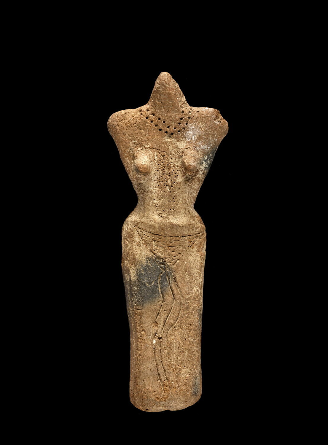 figurine féminine, Nagada I-II A-B (attribution d'après style) (-3800 - -3600)