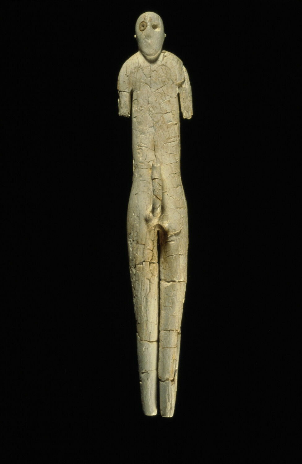 statue ; figurine, Nagada I-II A-B (attribution d'après style) (-3800 - -3600)