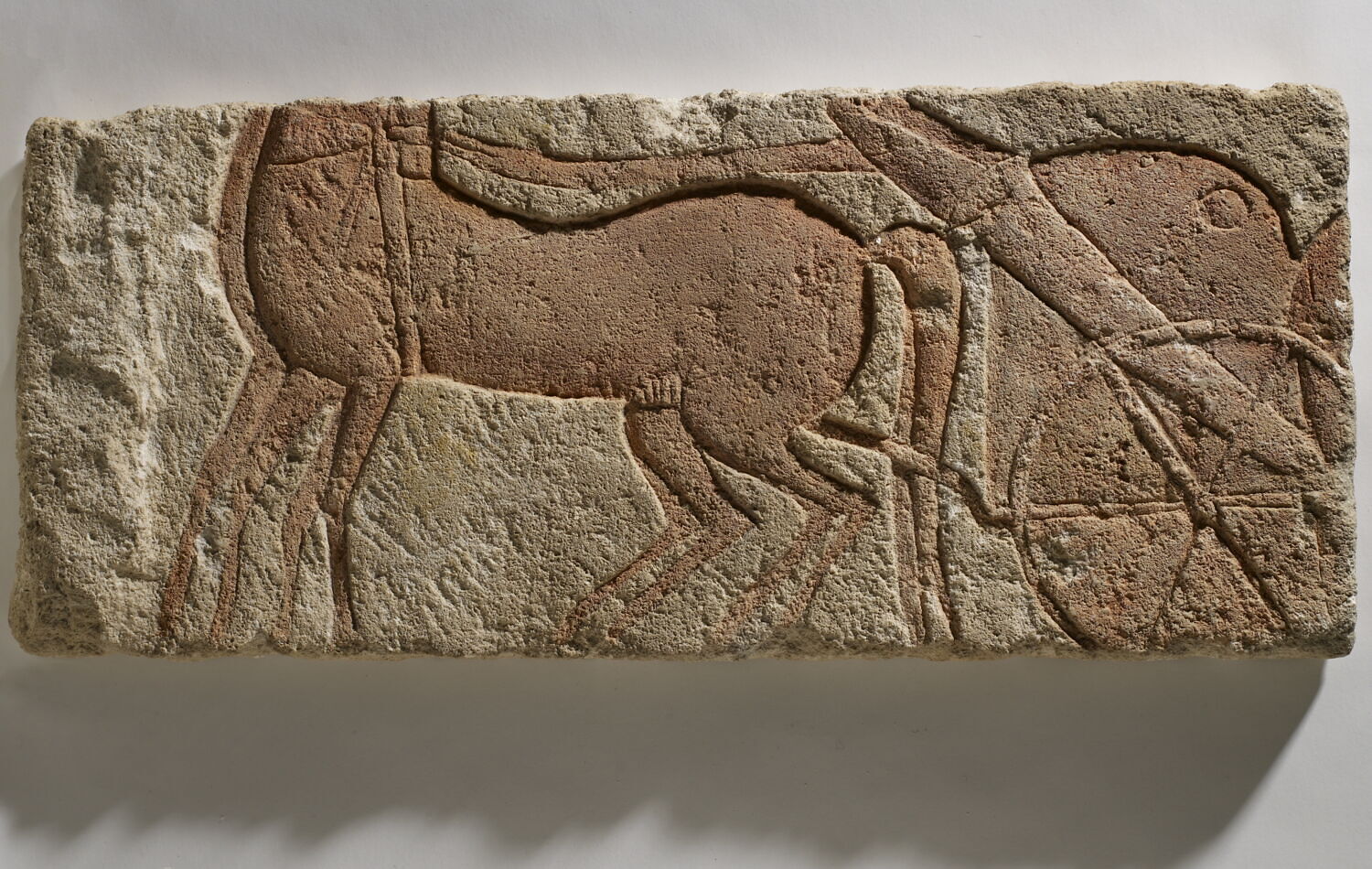talatate, Amenhotep IV Akhénaton (attribution d'après style) (-1349 - -1333)