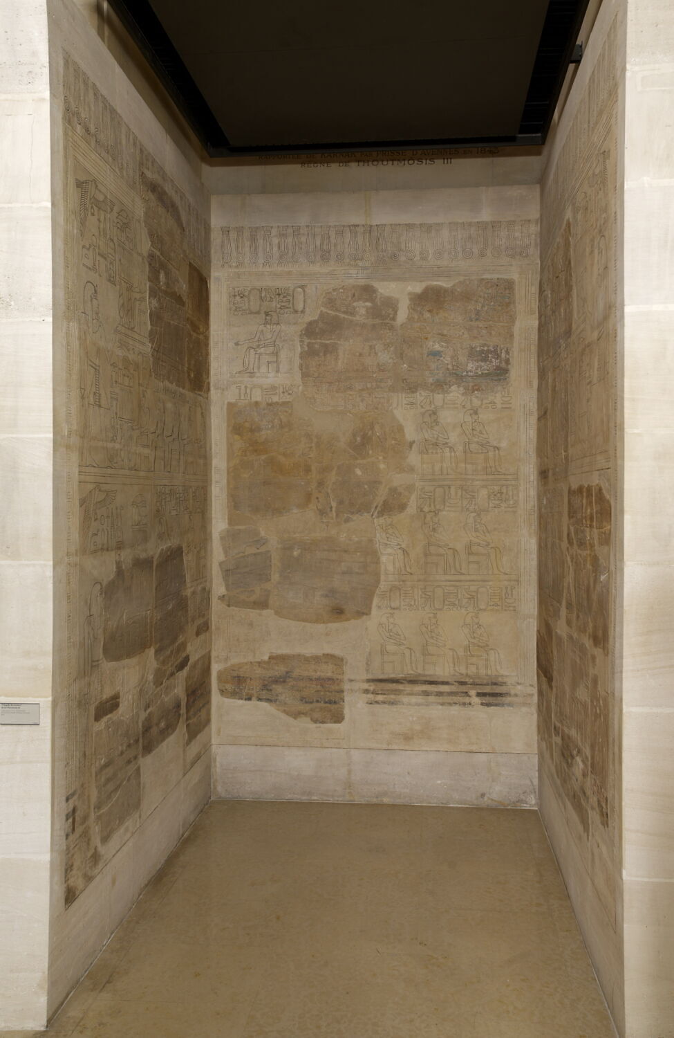 Chambre des Ancêtres, Thoutmosis III (inscription/dédicace/signature) (-1479 - -1425)