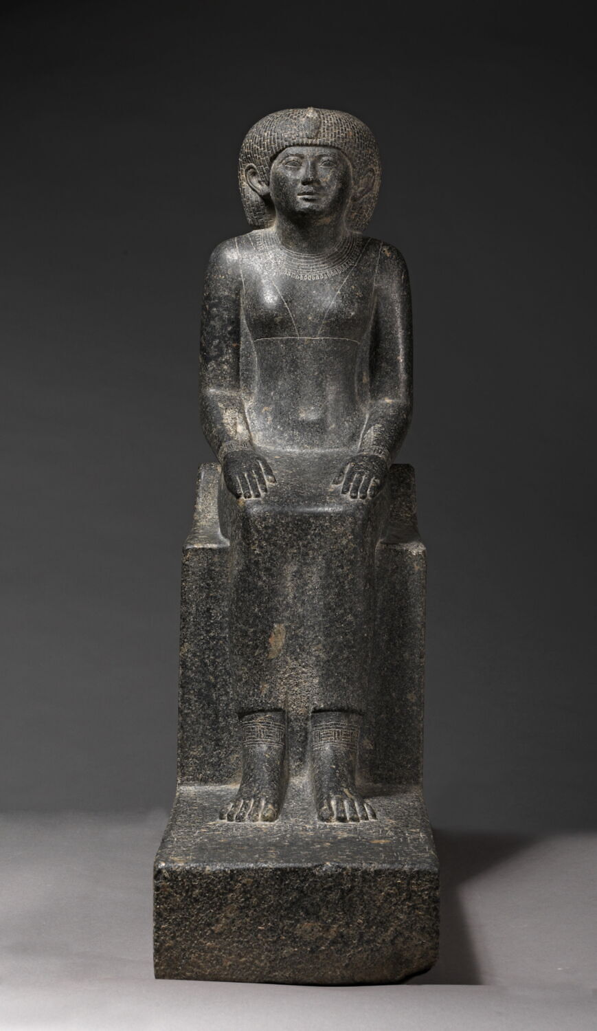 statue, Khâkaourê Sésostris III ; Khâkhéperrê Sésostris II (inscription/dédicace/signature) (-1865 - -1838)