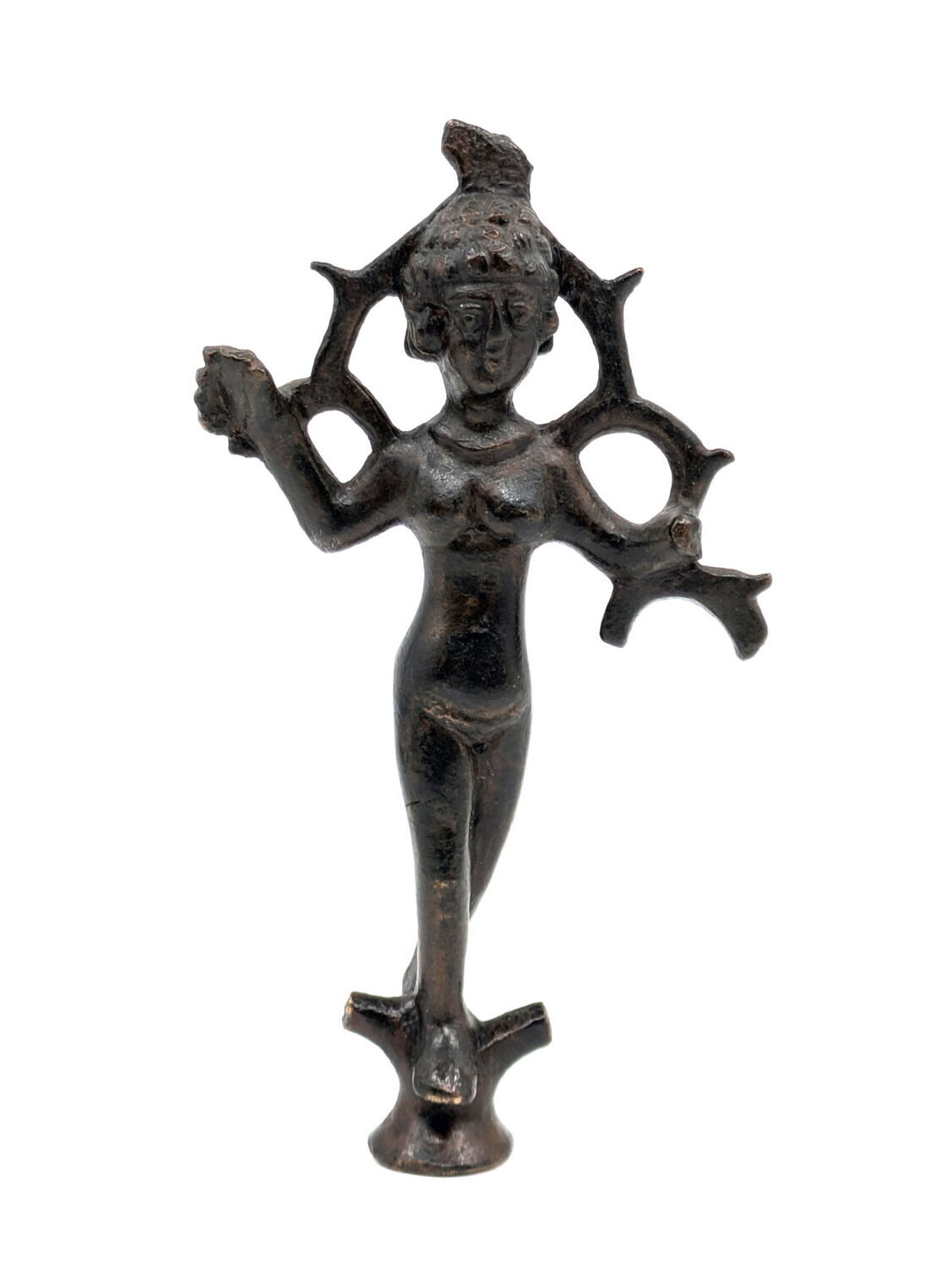figurine ; miroir, époque byzantine (IVe-Ve siècle) (attribution d'après style) (300 - 499)