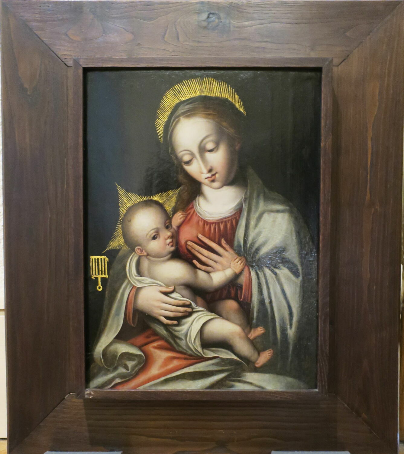 Vierge à l'Enfant, Anonyme, XVIe siècle (1500 - 1600)