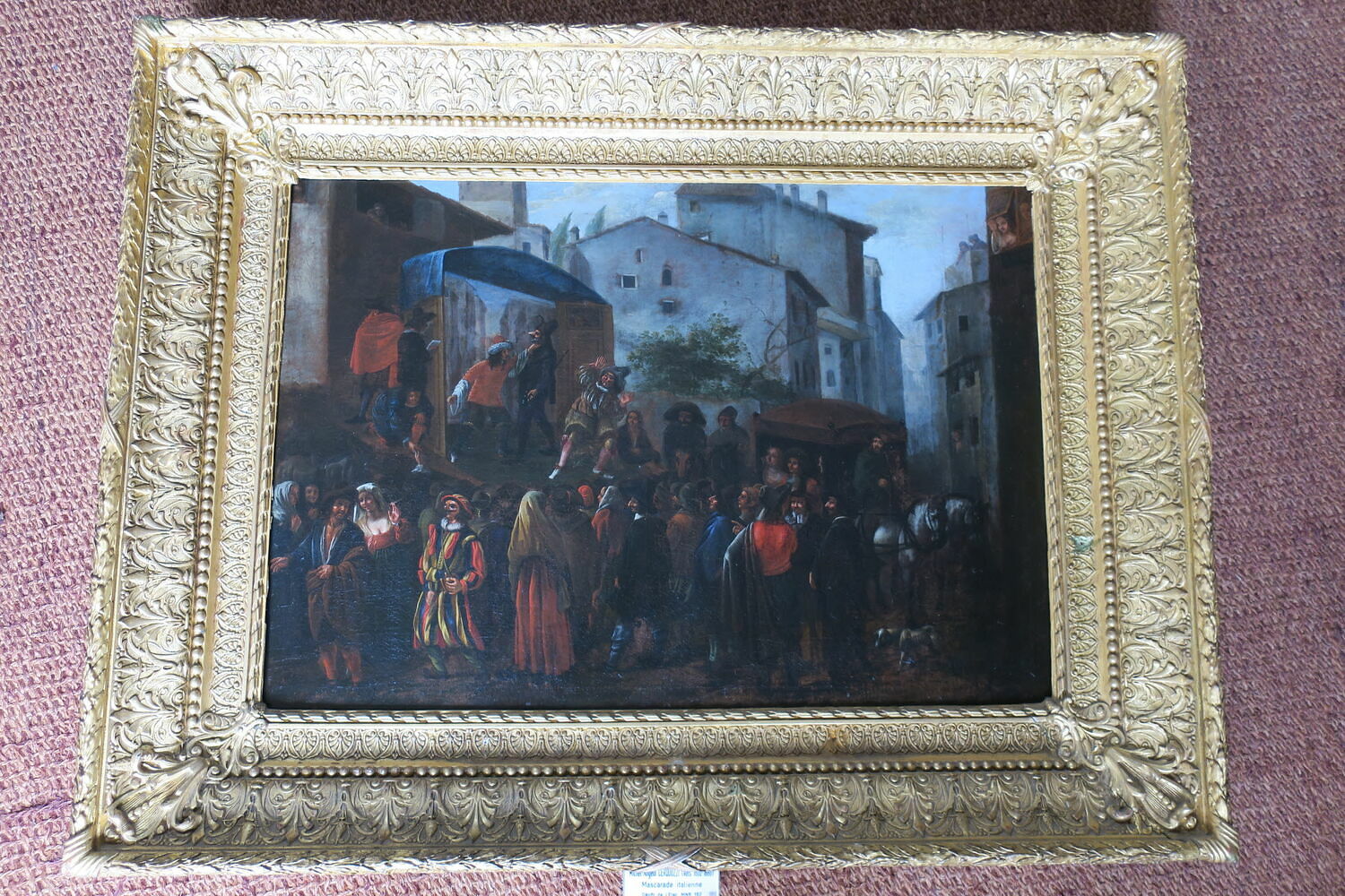 Mascarade italienne ou L'Arracheur de dents, Cerquozzi, Michelangelo, XVIIe siècle (1600 - 1700)