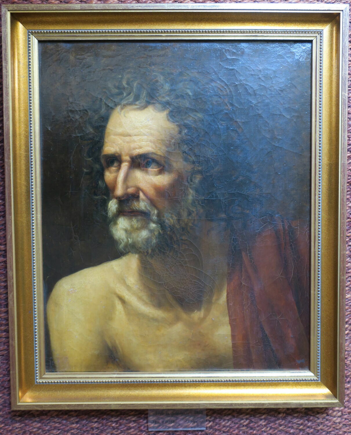 Tête d'homme, Anonyme, XVIIe siècle (1600 - 1700)