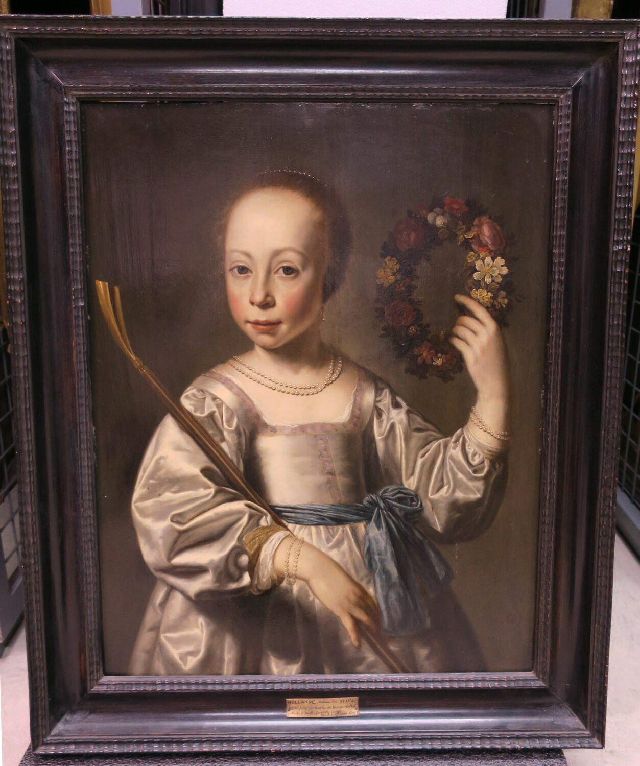 Portrait de jeune fille, Santvoort, Pieter van [Dircksz.], XVIIe siècle (1600 - 1700)