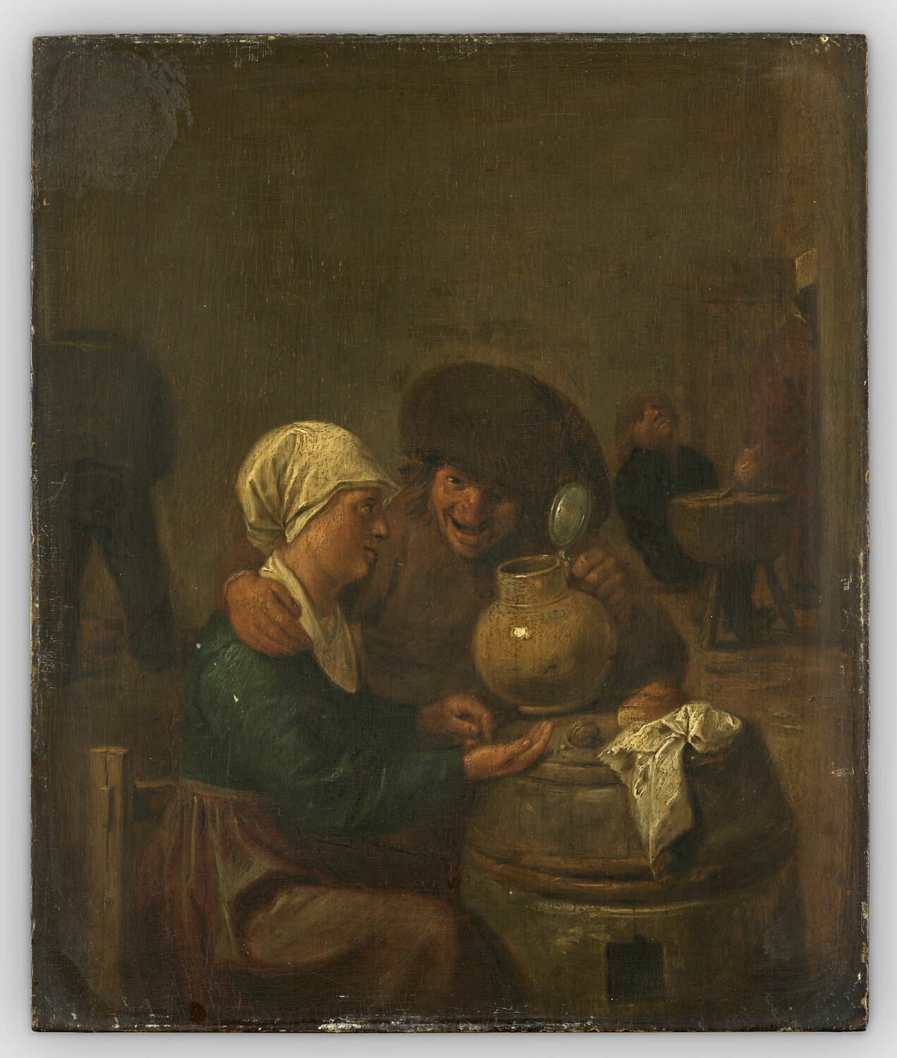 Intérieur de cabaret, Brouwer, Adriaen, XVIIe siècle (1600 - 1700)