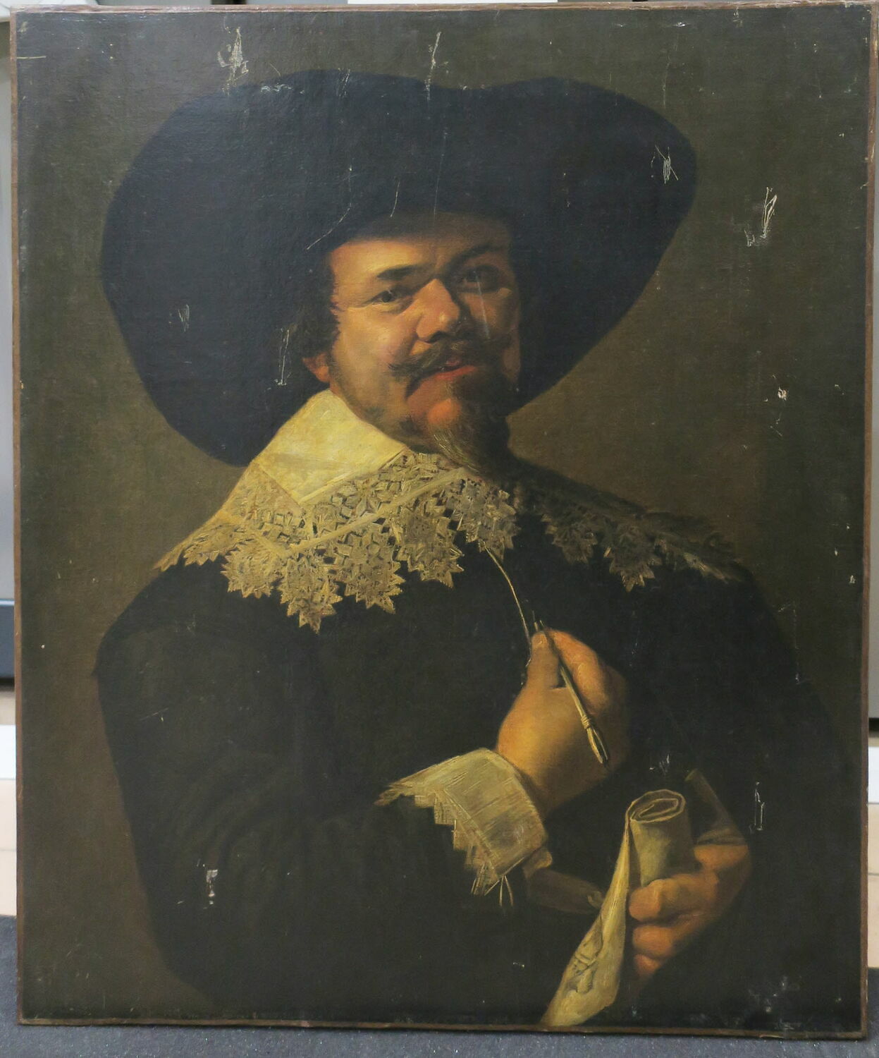 Portrait d'un peintre, Hals, Frans, XVIIe siècle (1600 - 1700)