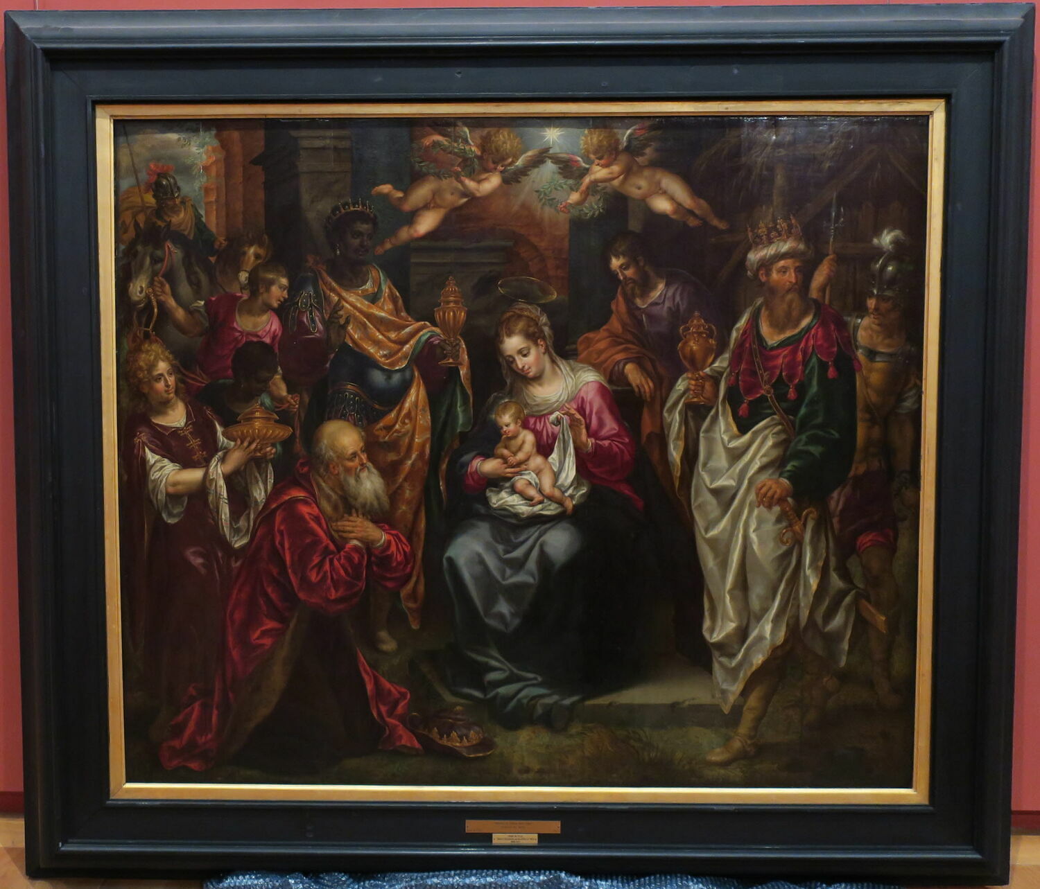 Adoration des Mages, Clerck, Hendrick de, XVIIe siècle (1614)