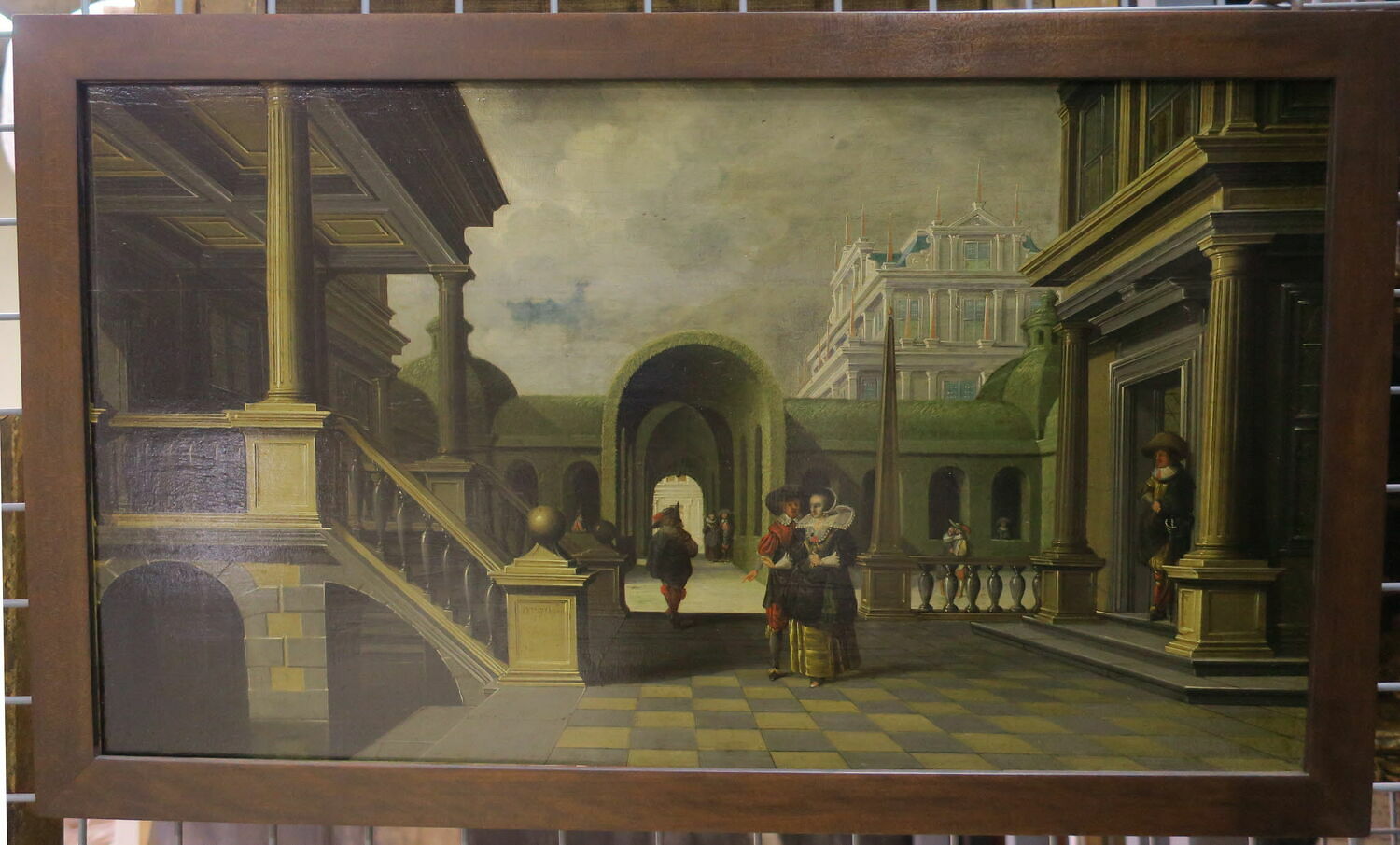 Intérieur de palais, Delen, Dirck van, XVIIe siècle (1626)