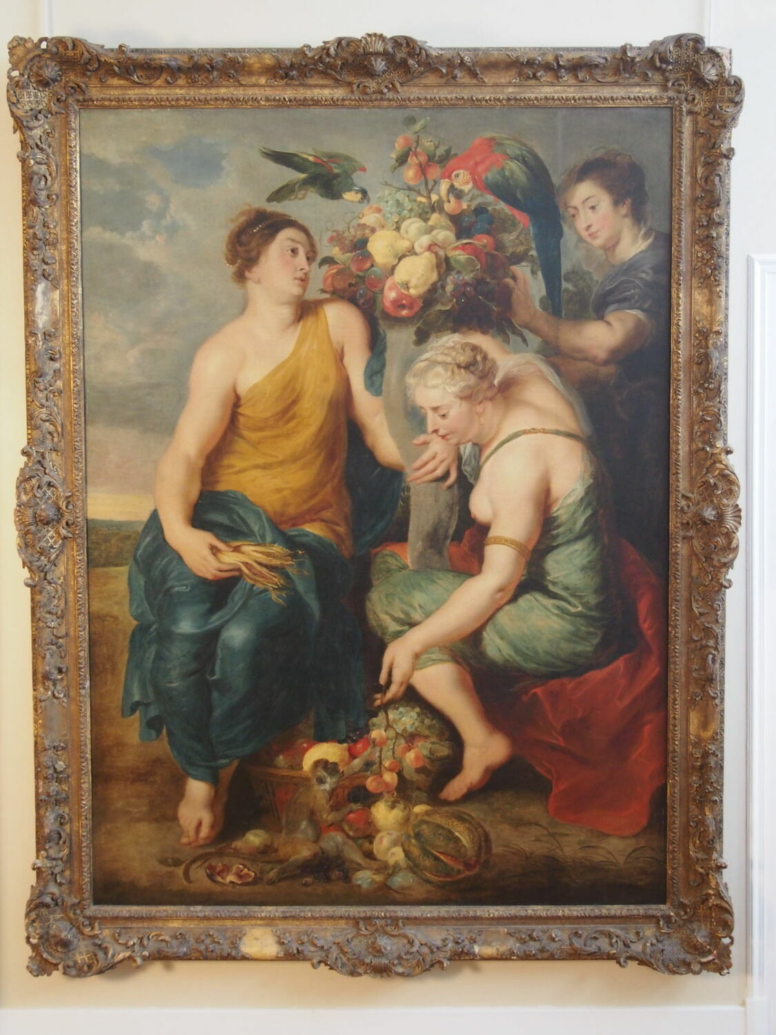 Flore, Pomone et Cérès, Pays-Bas du Sud, XVIIe siècle (1600 - 1700)