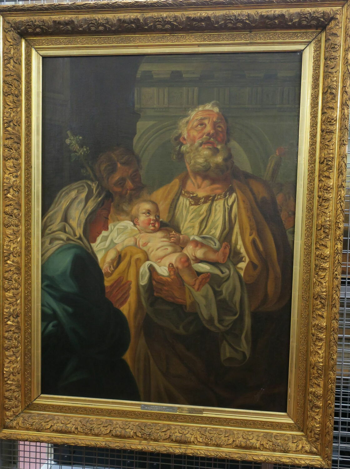 Présentation de l'Enfant Jésus au temple, Anonyme, XVIIIe siècle (1700 - 1800)