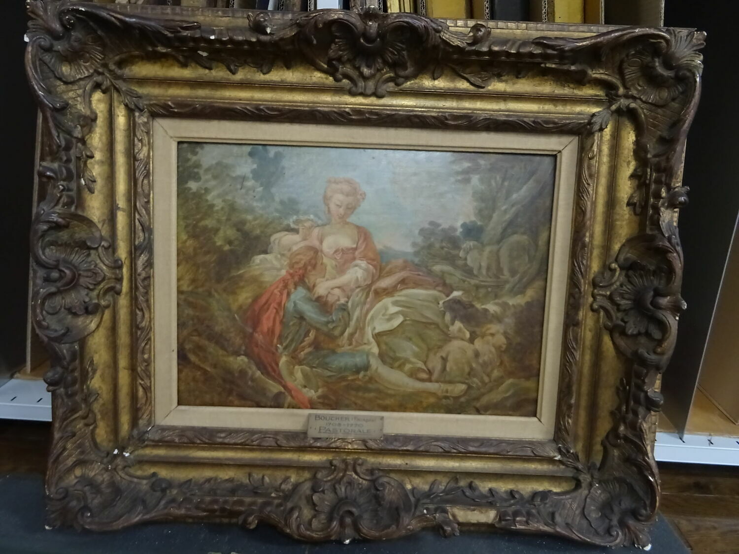 Berger et bergère, Boucher, François, XVIIIe siècle (1700 - 1800)