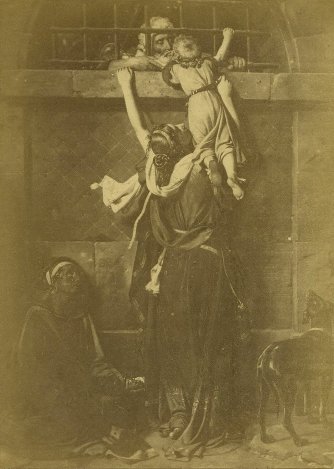 Les Adieux du consul Boëtus à sa famille, Schnetz, Jean Victor, XIXe siècle (1827)