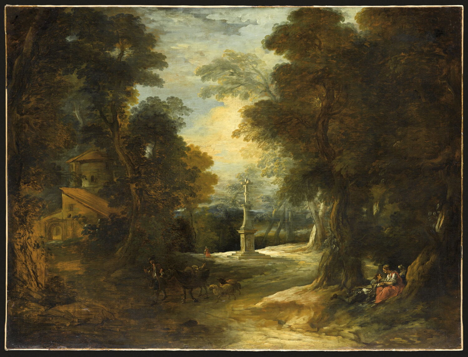 La Croix du carrefour, Troy, Jean-François de, XVIIIe siècle (1700 - 1800)