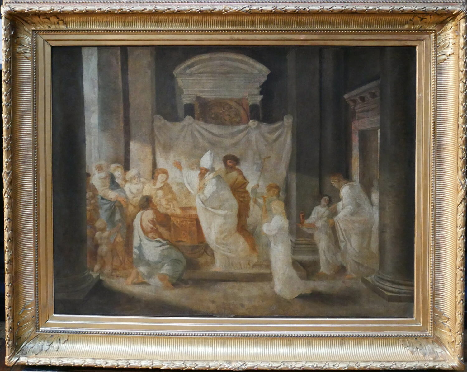 Le Baptême dit aussi La Circoncision, Anonyme, XVIIe siècle (1600 - 1700)