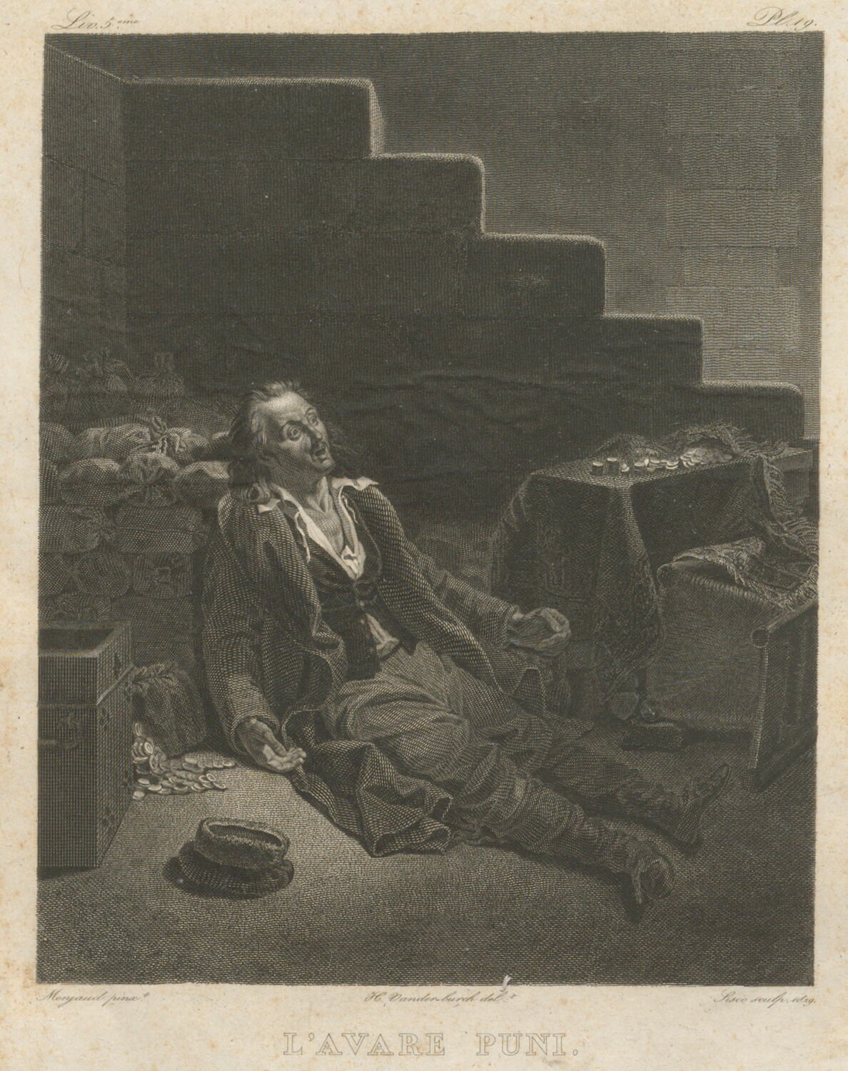 L'Avare puni, Menjaud, Alexandre, XIXe siècle (1819)