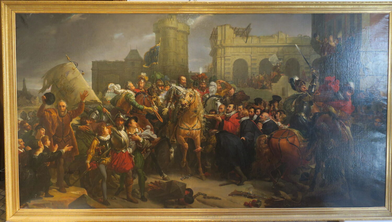 Entrée de Henri IV à Paris le 22 mars 1594, Gérard, François, 2e quart du XIXe siècle (1830)
