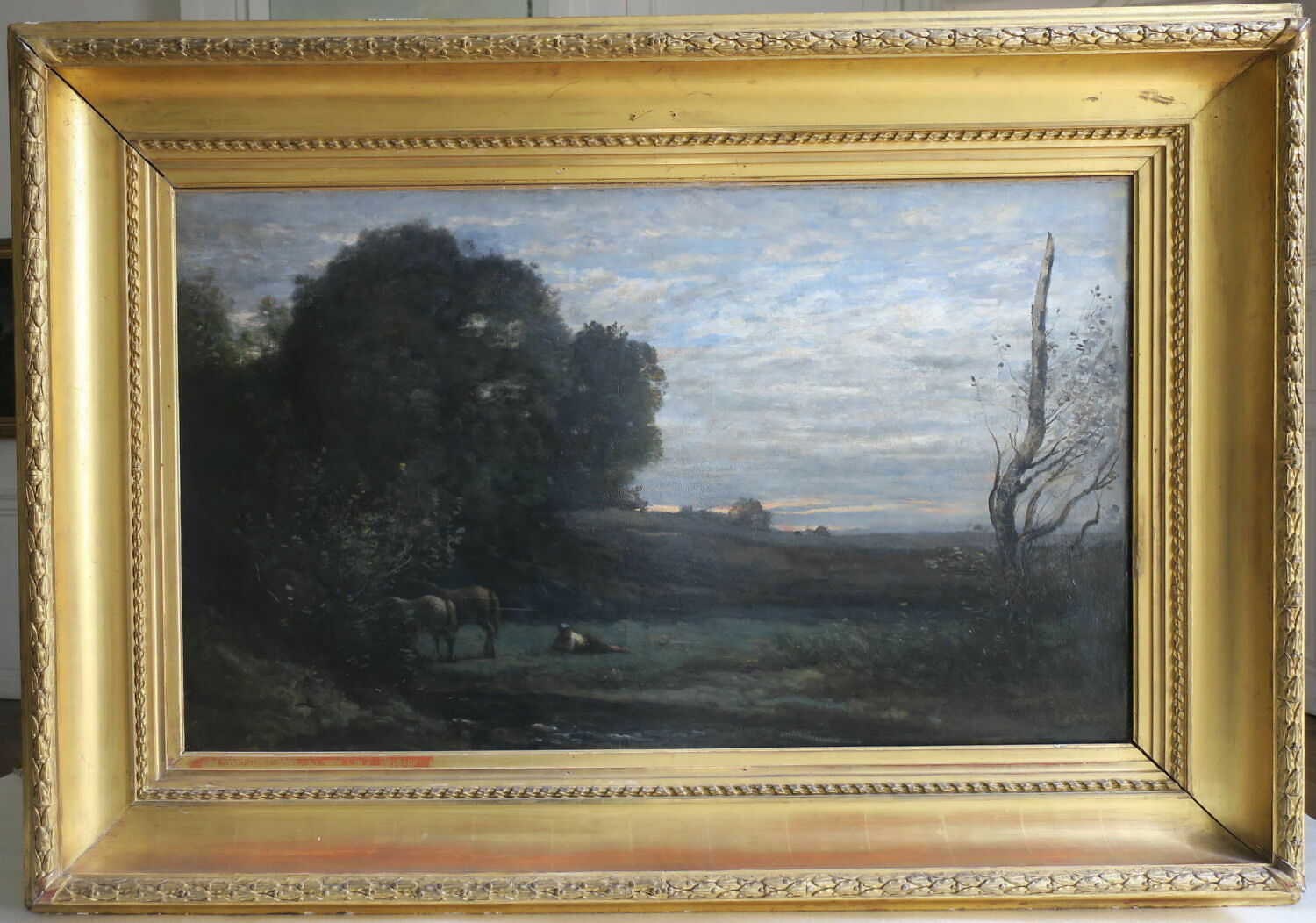 Le Repos des chevaux, Corot, Jean-Baptiste Camille, XIXe siècle (1800 - 1900)