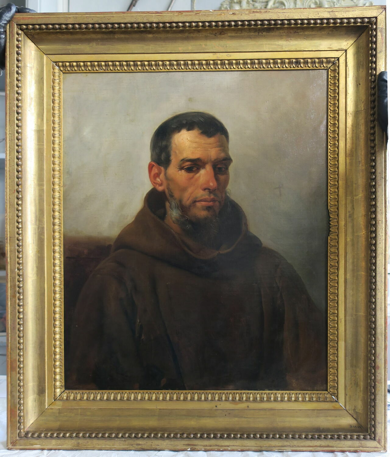 Portrait de moine, Vernet, Horace, 1e moitié du XIXe siècle (1800 - 1850)