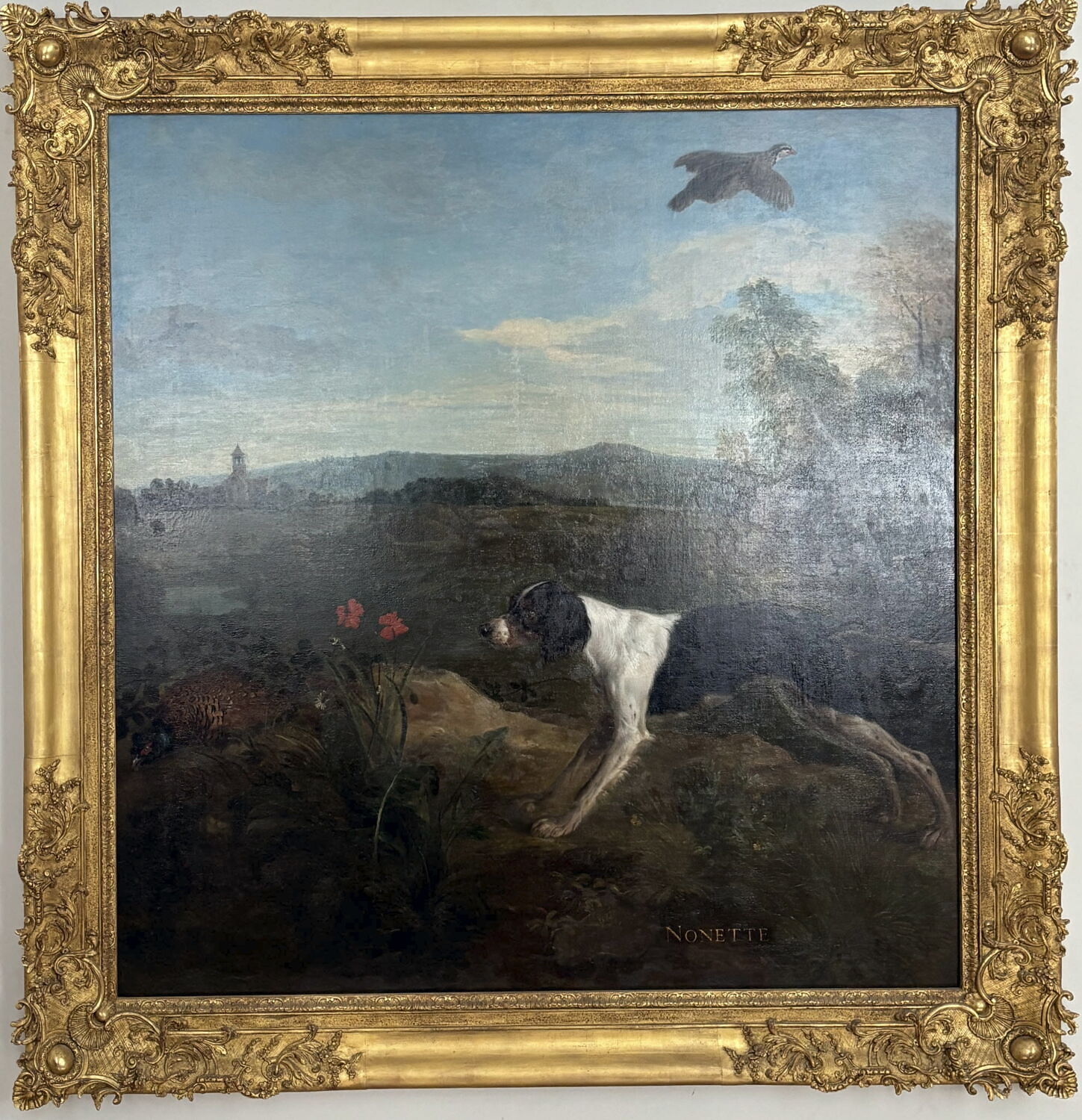 Nonette, chienne de Louis XV, Desportes, Alexandre-François, 1e quart du XVIIIe siècle (1714)