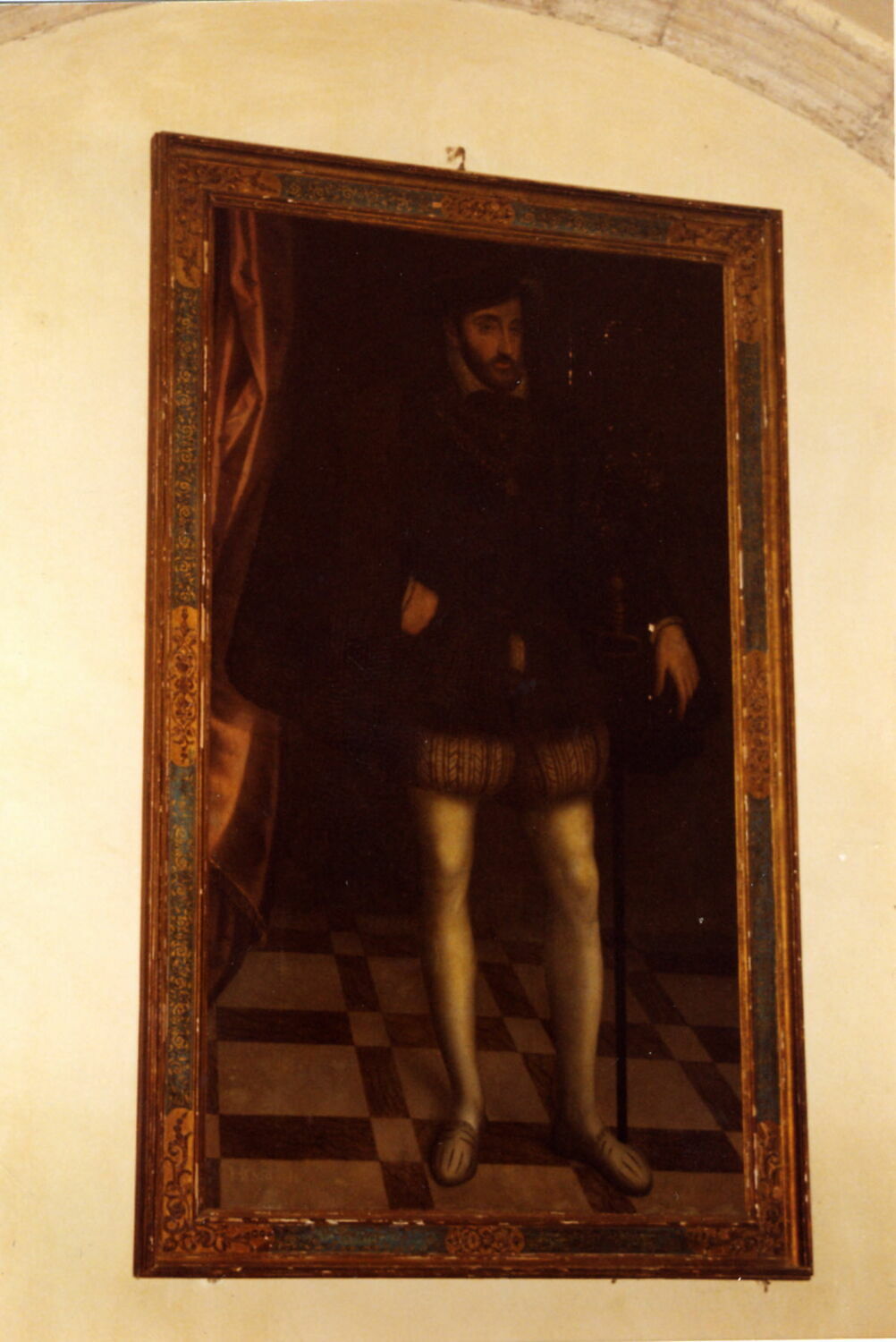 Portrait en pied de Henri II, vers 1547, Clouet, François, XVIe siècle (Vers 1547) (1547)