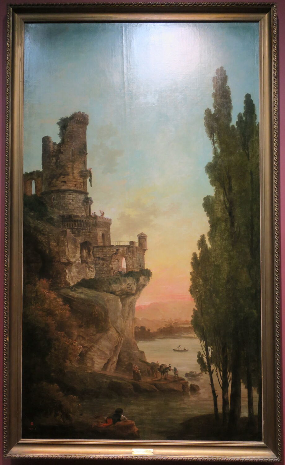 Paysage avec une tour en ruine, Robert, Hubert, XVIIIe siècle (1700 - 1800)