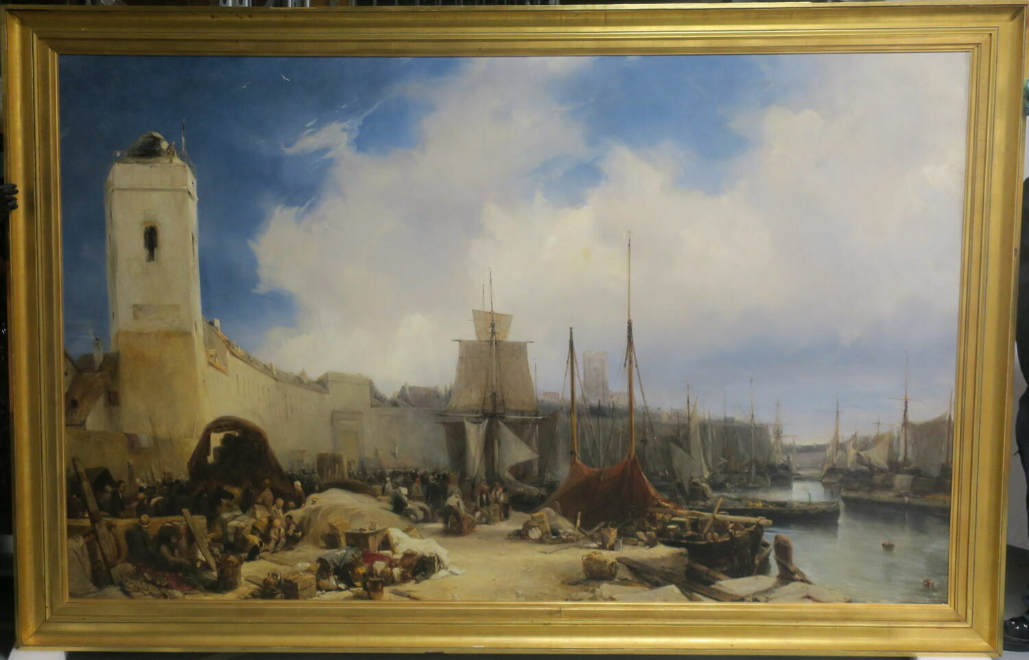 Vue Du Port De Dunkerque - Louvre Collections