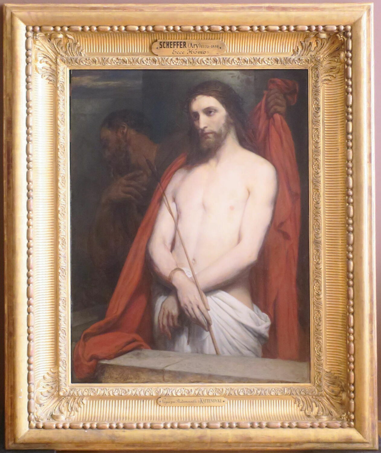 Le Christ au roseau, Scheffer, Ary, XIXe siècle (1800 - 1900)