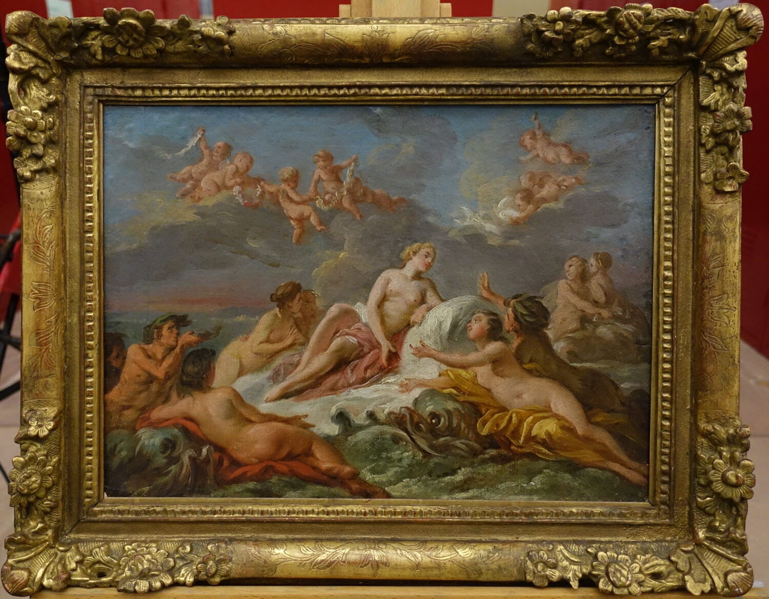 Le Triomphe d'Amphitrite, Pierre, Jean-Baptiste-Marie, XVIIIe siècle (1700 - 1800)