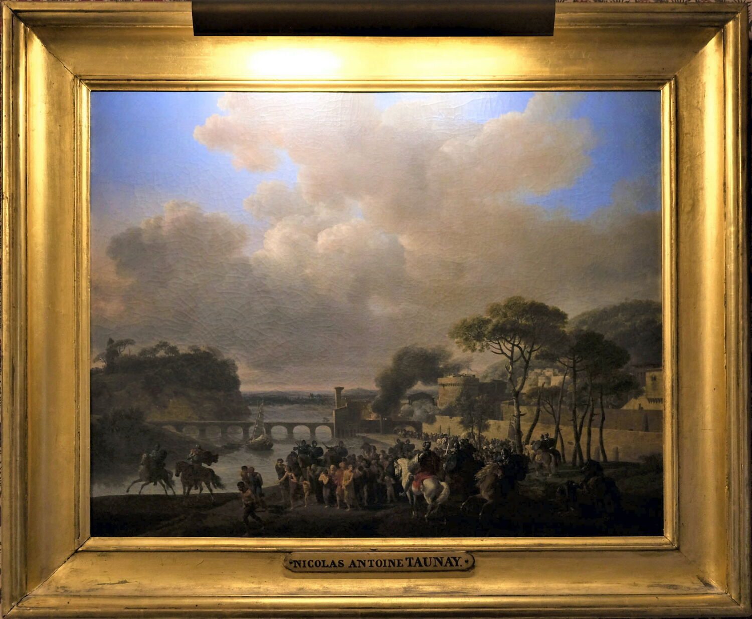 La Prise d'une ville. Épisode situé dans l'Antiquité., Taunay, Nicolas Antoine, Fin du XVIIIe siècle (1793)