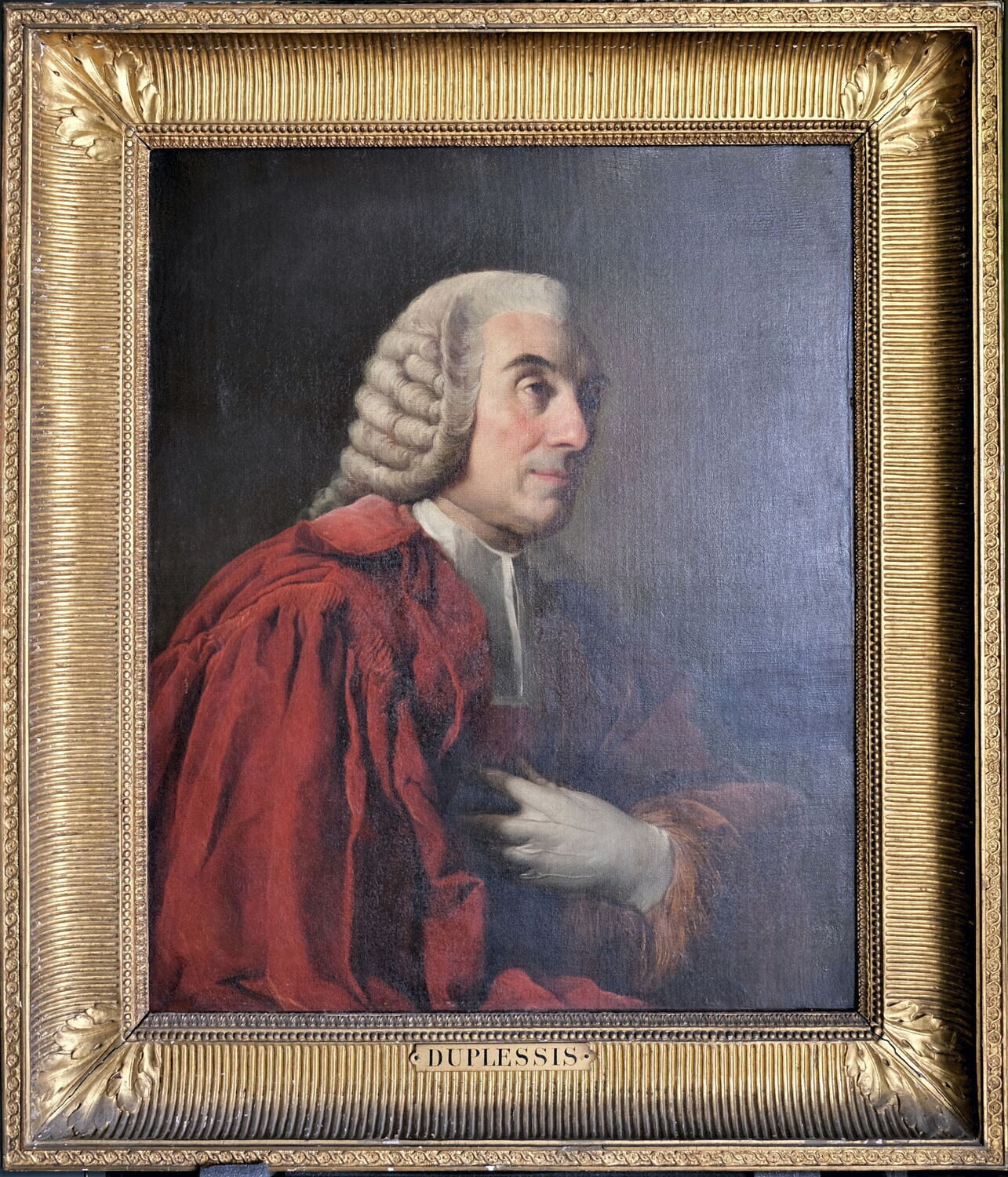 Portrait de la Michodière, Duplessis, Joseph Siffred, 3e tiers du XVIIIe siècle (1775)