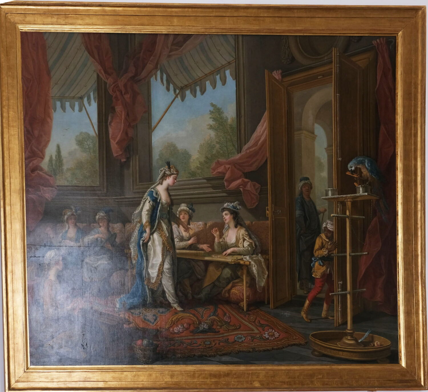 La Sultane et les Odalisques, Van Loo, Charles-Amédée, 3e quart du XVIIIe siècle (1774)