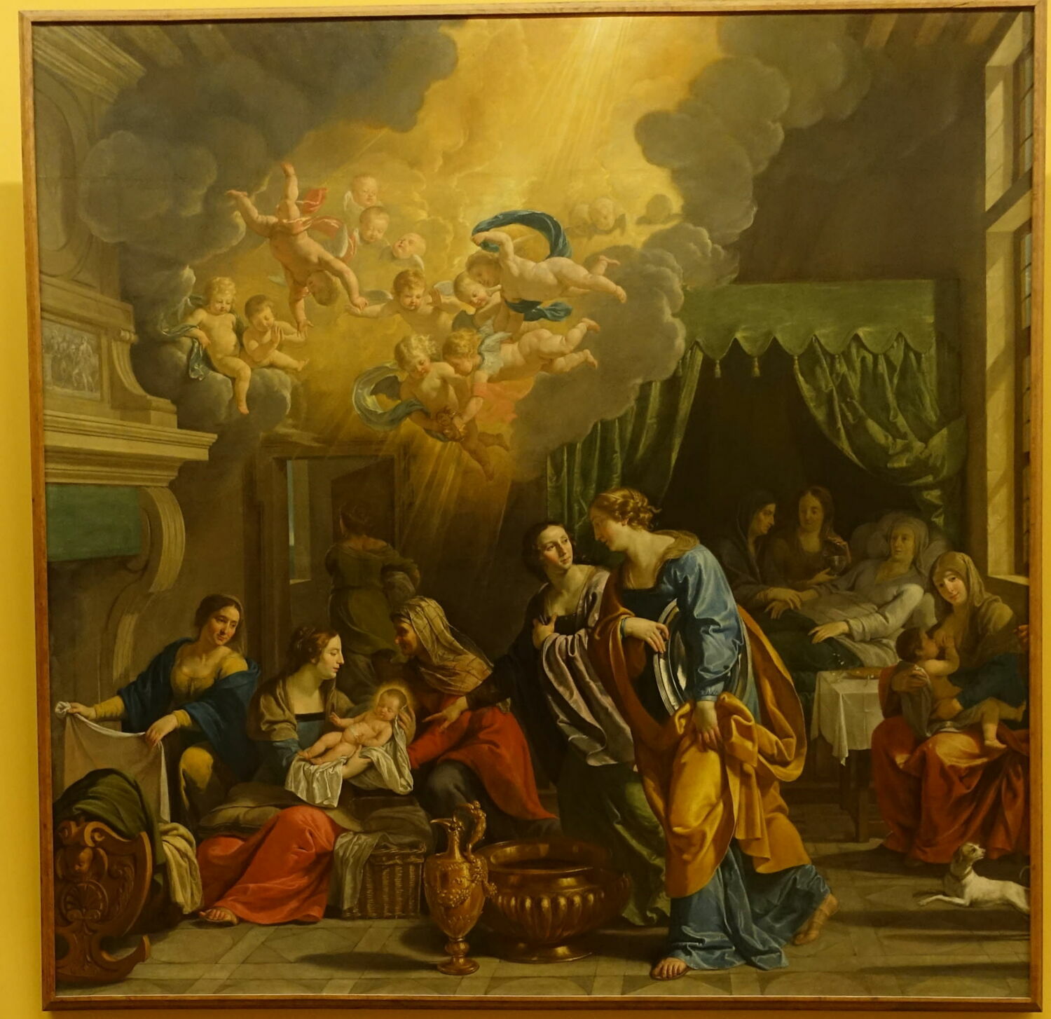 Nativité de la Vierge, Champaigne, Philippe de, XVIIe siècle (Vers 1636 - 1638) (1636 - 1638)