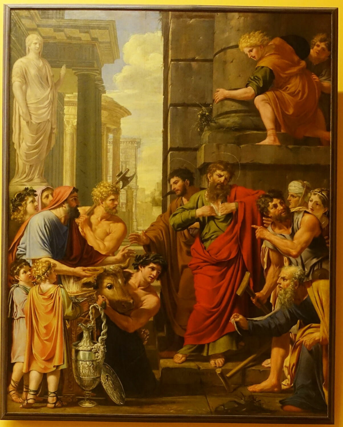 Saint Paul et saint Barnabé refusant les honneurs divins à Lystre