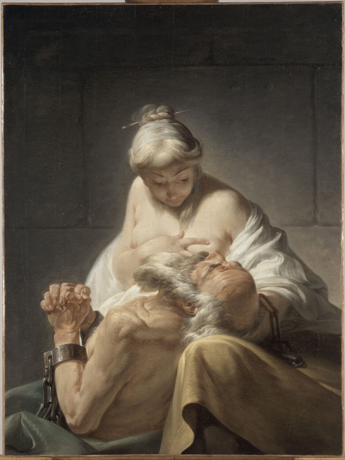 La Charité romaine, Bachelier, Jean Jacques, 3e quart du XVIIIe siècle (1764)