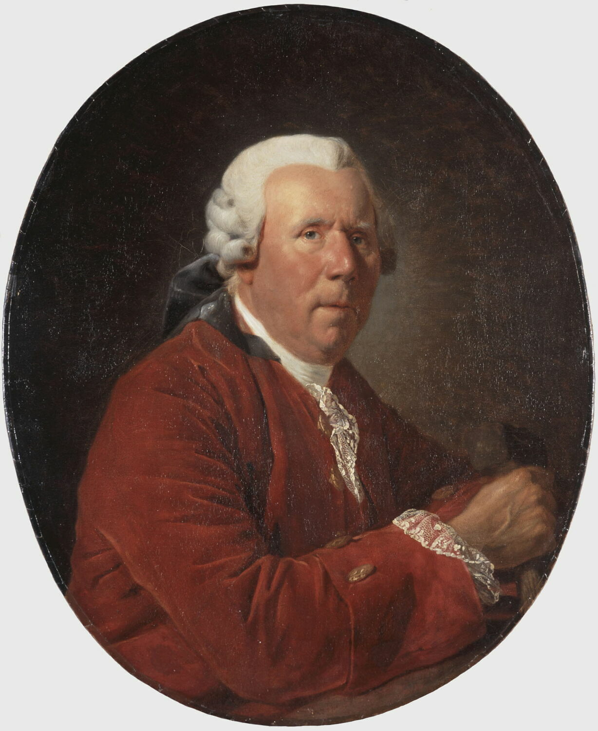 Portrait du sculpteur Adam (le jeune), Aubry, Étienne, 2e moitié du XVIIIe siècle (1750 - 1800)