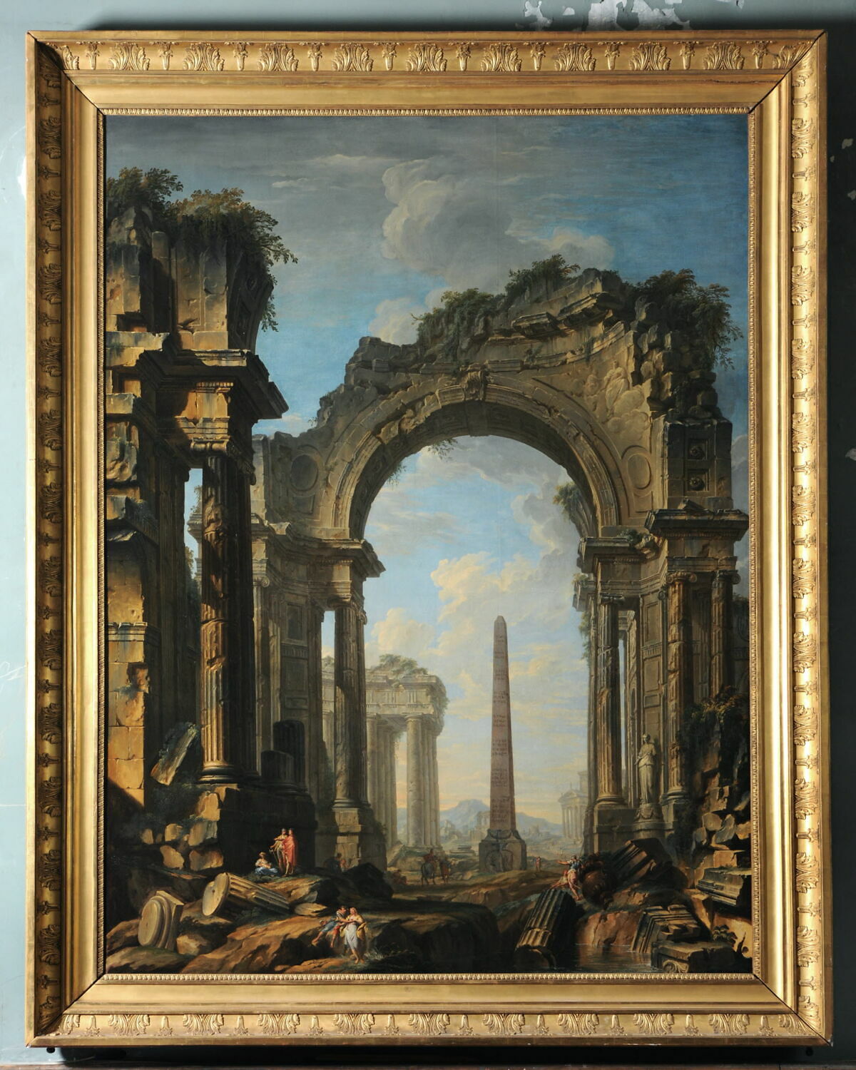Ruines de monuments antiques, Servandoni, Giovanni Niccolo, XVIIIe siècle (1700 - 1800)