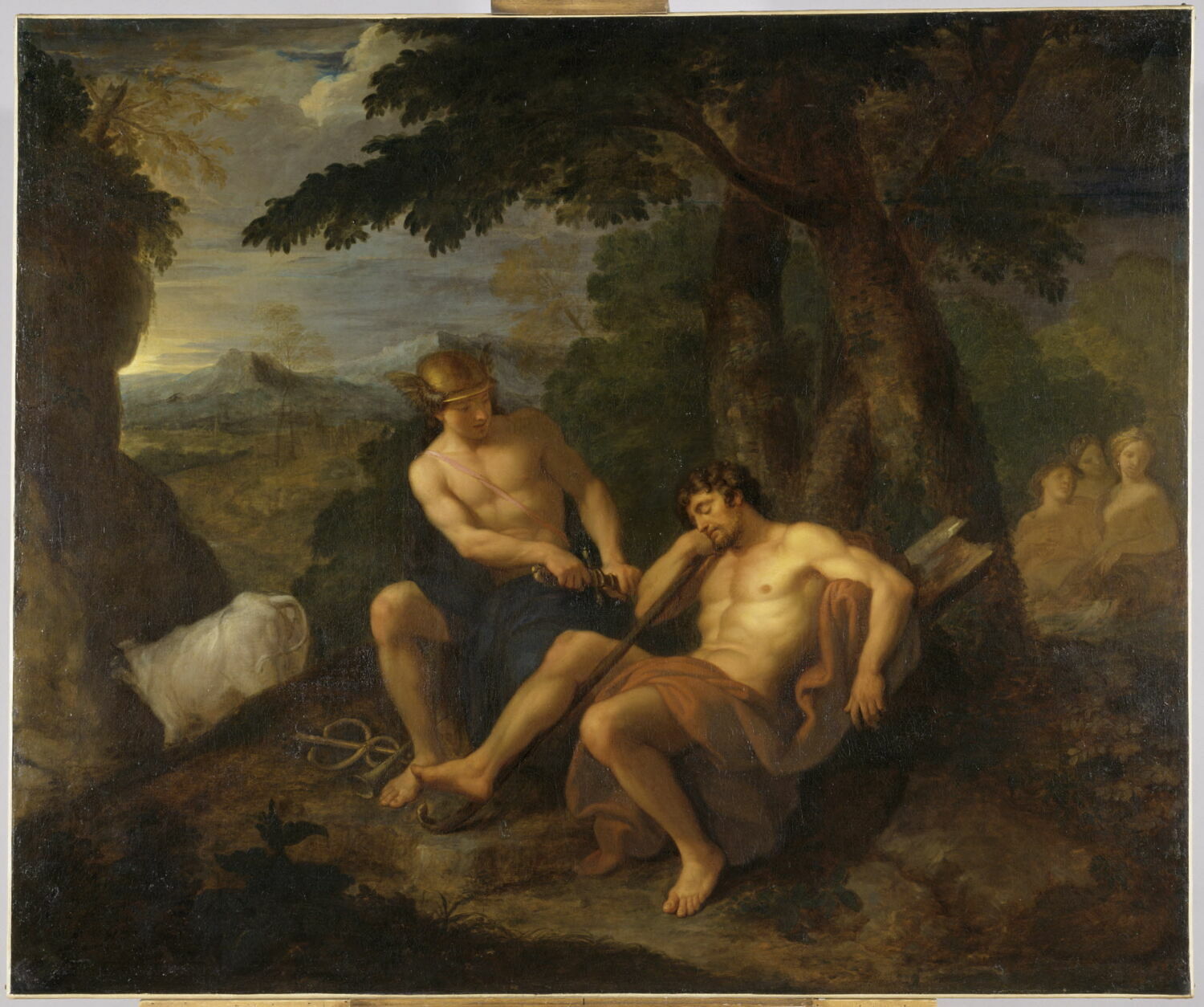 Mercure et Argus endormi, Troy, François de, XVIIe siècle (vers 1670)