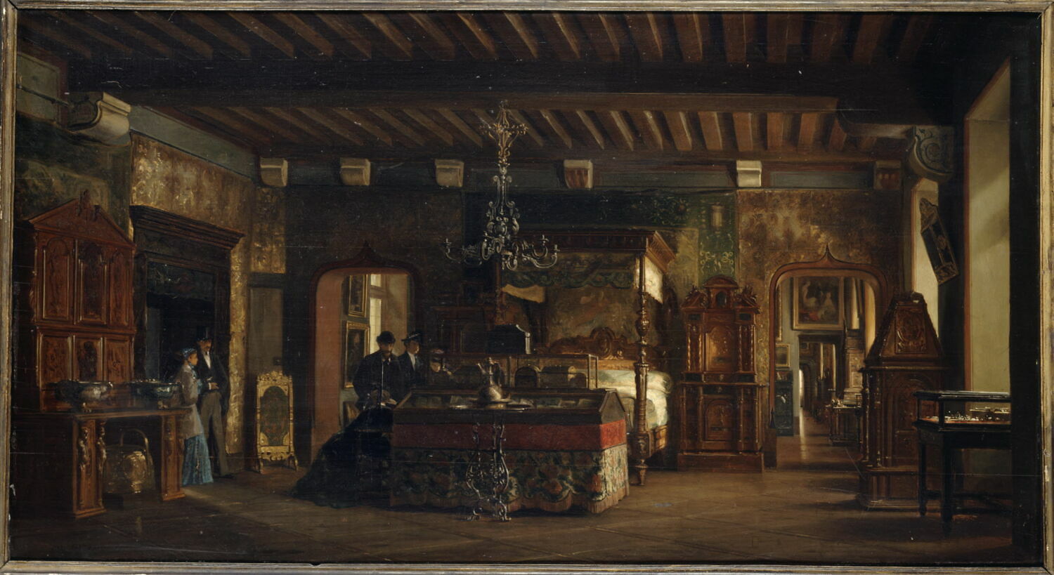 Une Salle de l'hôtel de Cluny, Giraud, Charles, XIXe siècle (1800 - 1900 et 1867)